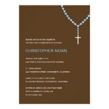 Invitation sainte de communion de /First de baptêm