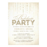 Invitation scintillante de partie de Bachelorette 