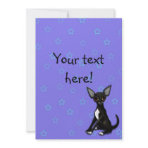 Invitation - Squeek the Chihuahua