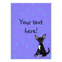 Invitation - Squeek the Chihuahua