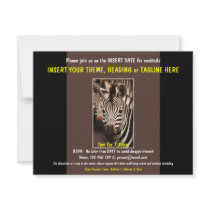 Invitation template - customizable