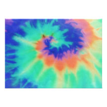 Invitation-Tie Dye Look Design