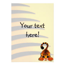 Invitation - Tiggy the Tiger