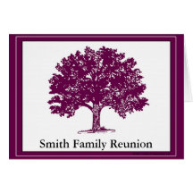 Invitation  to a Family Reunion Cards