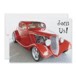 Invitation to Retirement Party, Birthday, Car Show