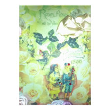 Invitation victorienne de style ou merci cartes