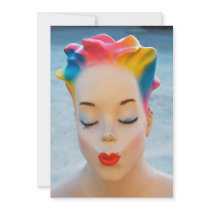 Invitation with Kissing Mannequin