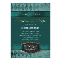 Invitations classiques à motifs de losanges turquo