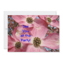 Invitations Custom See You at the Party! Dogwood