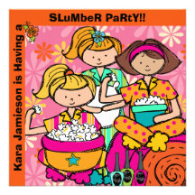Invitations customisés par anniversaire de soirée 