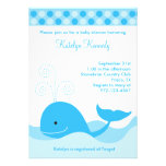 Invitations de baleine bleue