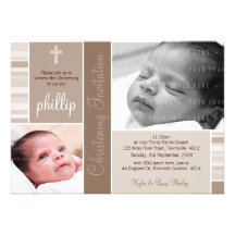INVITATIONS DE BAPTÊME DE PHOTO : : essence 3L
