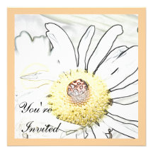 Invitations de coccinelle