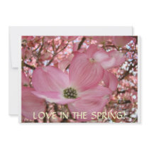 INVITATIONS Dogwood Flowers Announcement Cards