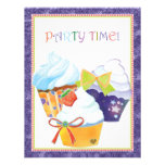 Invitations douces de partie de petits gâteaux d'a