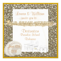 Invitations EN CRISTAL ÉLÉGANTES de mariage de pla