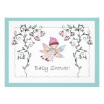 Invitations féeriques de baby shower de bébé doux