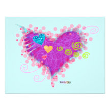 INVITATIONS - HEARTS A FIRE!