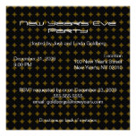 Invitations modernes de partie de réveillon de la 