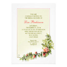 invitations nuptiales élégantes de douche