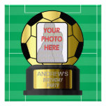 Invitations personnalisables de partie de ballon d