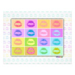 Invitations - Pop Art Kiss