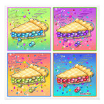 Invitations - Pop Art Piece of Pie