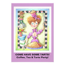 INVITATIONS - QUEEN OF TARTS