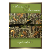 Invitations somptueuses de mariage de Camo