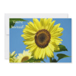 INVITATIONS Sunflowers You're Invited Mother's Day