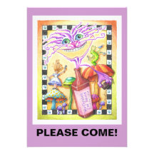 INVITATIONS - The WorCHESHIRE CAT