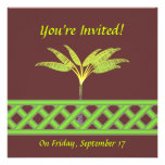 Invitations vertes de trellis