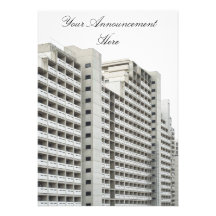 Invitations with Modern Architecture