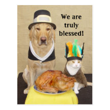 Invite a friend for Thanksgiving! Post Card