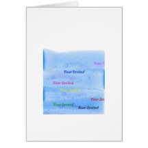 invitebabyblue greeting cards
