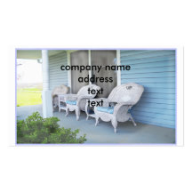 Inviting Front  Porch Business Cards