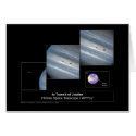 Io Jupiter Transit Hubble Telescope Photo cards