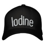 Iodine Embroidered Baseball Caps