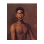 'Iokepa, Hawaiian Fisher Boy', oil on canvas Postcard