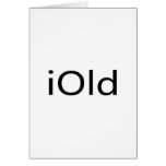iOld Greeting Card