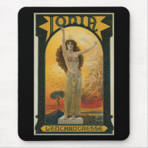 Ionia Vintage Magician Advertisement Mousepads
