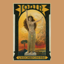Ionia Vintage Magician Advertisement posters