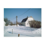 Iowa Barn in the Winter Postcards