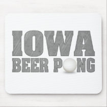 Iowa Beer Pong mousepads