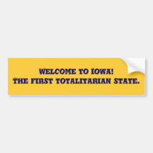 Iowa Bumper Sticker