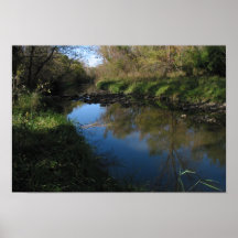 Iowa Creek Early Autumn Print
