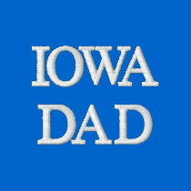 IOWA  DAD embroidered shirts