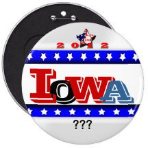 Iowa Pinback Button