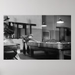 Iowa Pool Hall, 1940 Posters