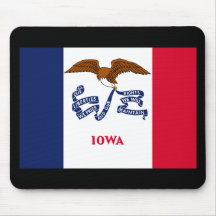 Iowa State Flag Mousepad